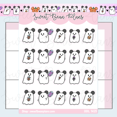 Park Ghosts Vinyl Planner Stickers | Ddl 1425