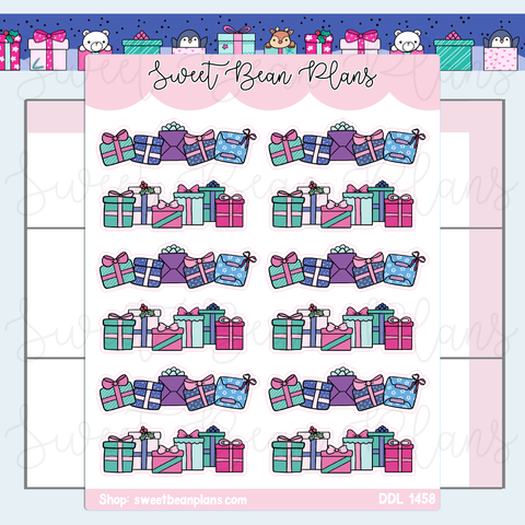 Gift Banners Vinyl Planner Stickers | Ddl 1458
