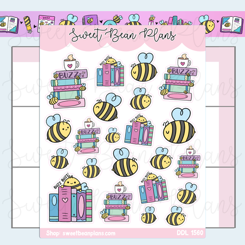 Buzz Books Vinyl Planner Stickers | Ddl 1560
