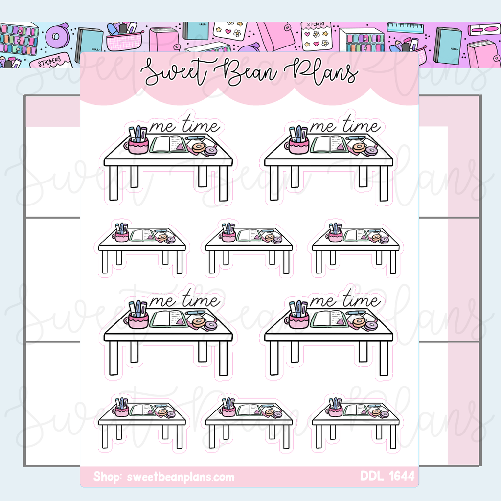 Planning Desk Vinyl Planner Stickers | Ddl 1644