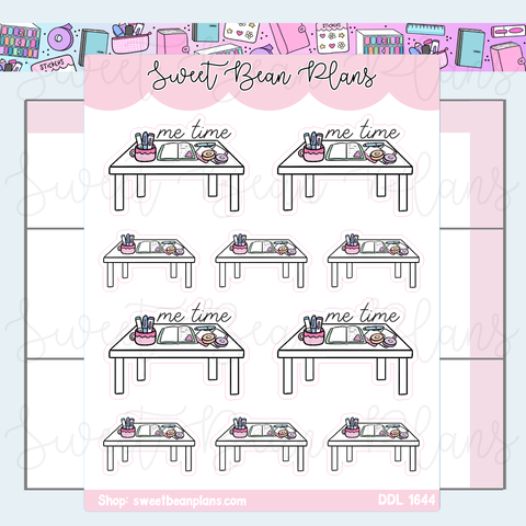 Planning Desk Vinyl Planner Stickers | Ddl 1644