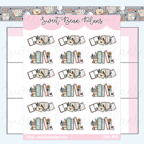 Fall Plans Banners Vinyl Planner Stickers | Ddl 802