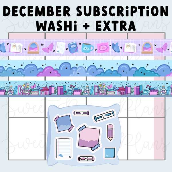SBP Washi + Sticker Subscription
