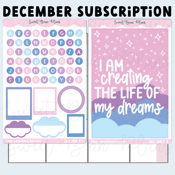 SBP Washi + Sticker Subscription