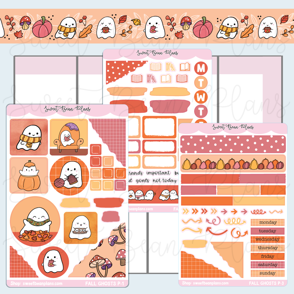 Fall Ghosts Journaling Kit