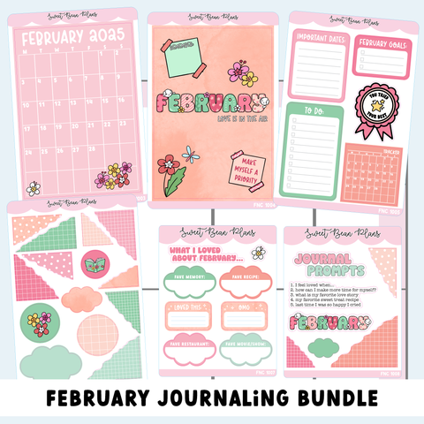 February 2025 JOURNAL Bundle (6 Pages)