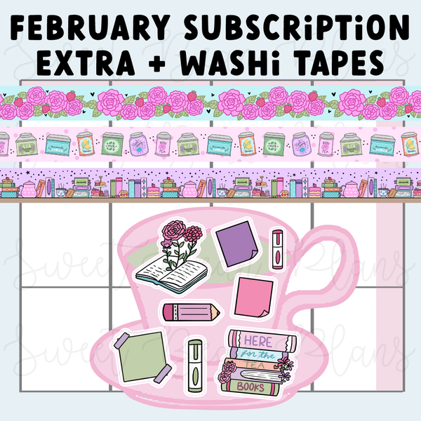 SBP Washi + Sticker Subscription
