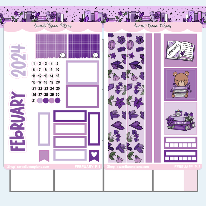 February Planner Collection