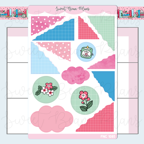 May Journal Deco 2025 Vinyl Planner Stickers | Fnc 1095