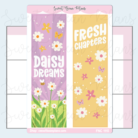 Daisy Vinyl Planner Stickers | Fnc 1115