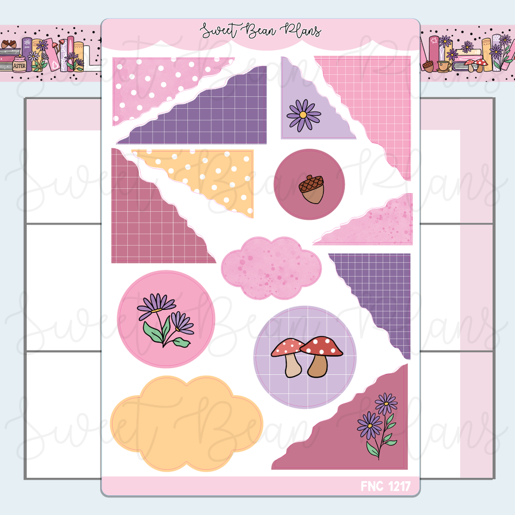September Journal Deco 2025 Vinyl Planner Stickers | Fnc 1217