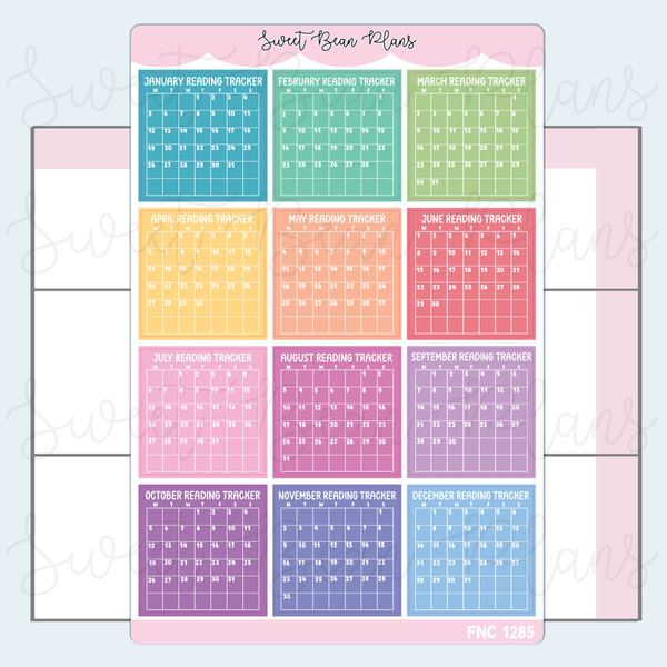 2026 Reading Journal Bundle Part 1 (6 Pages)