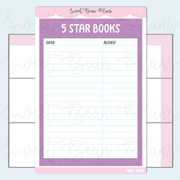 2026 Reading Tracker Bundle (6 Pages)