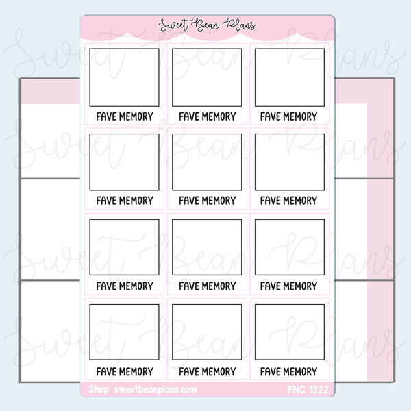 2026 Favorites BW Bundle (6 Pages)