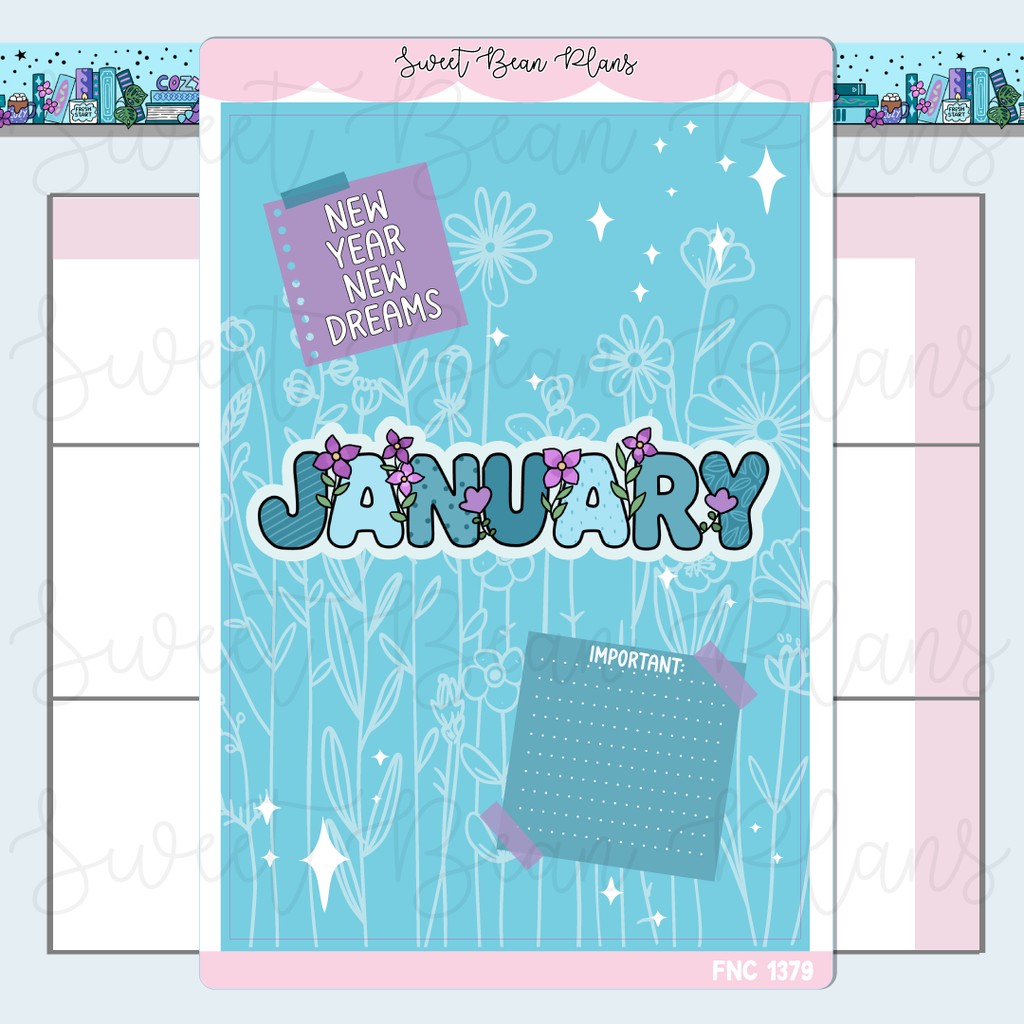 January 2026 Cover Page Sticker | Fnc 1379
