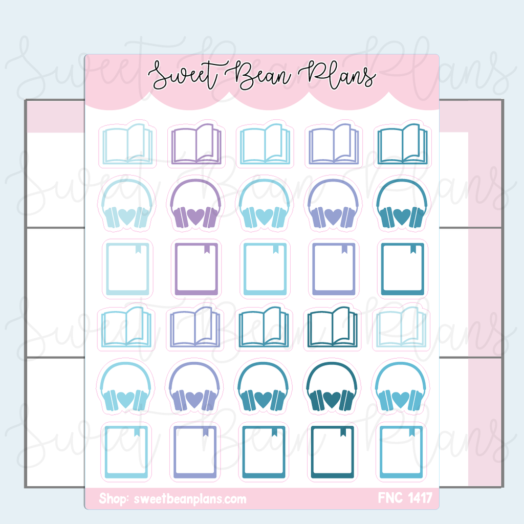 January 2026 Reading Format Stickers | Fnc 1417