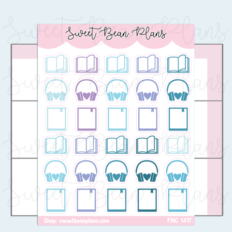 January 2026 Reading Format Stickers | Fnc 1417