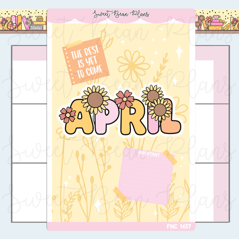 April 2026 Cover Page Sticker | Fnc 1457