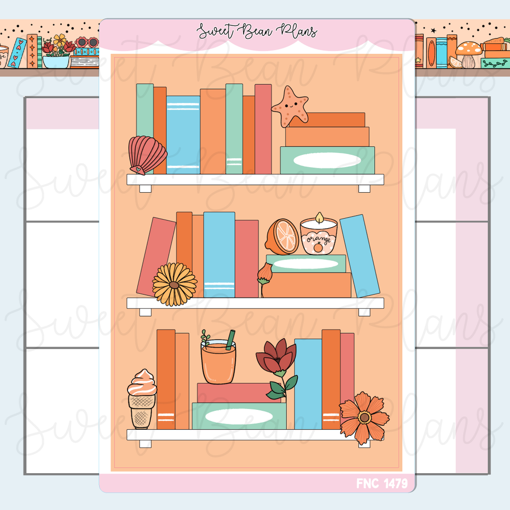 May 2026 Bookshelf Sticker | Fnc 1479
