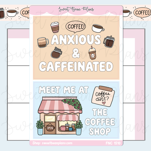 Coffee Large Stickers | Fnc 1510