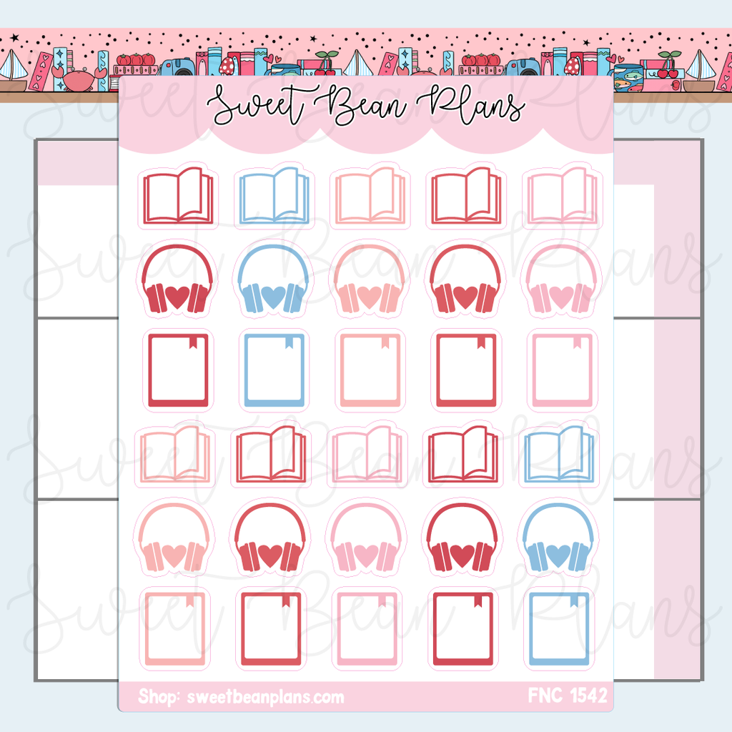 June 2026 Reading Format Stickers | Fnc 1542