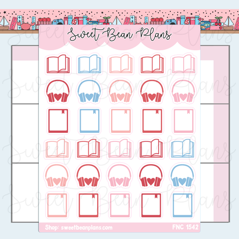 June 2026 Reading Format Stickers | Fnc 1542