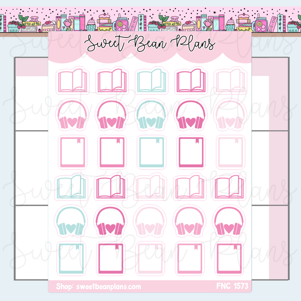 July 2026 Reading Format Stickers | Fnc 1573