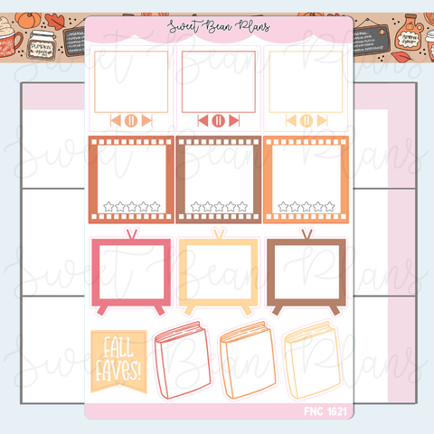 Fall Favorites Journaling Stickers | Fnc 1621