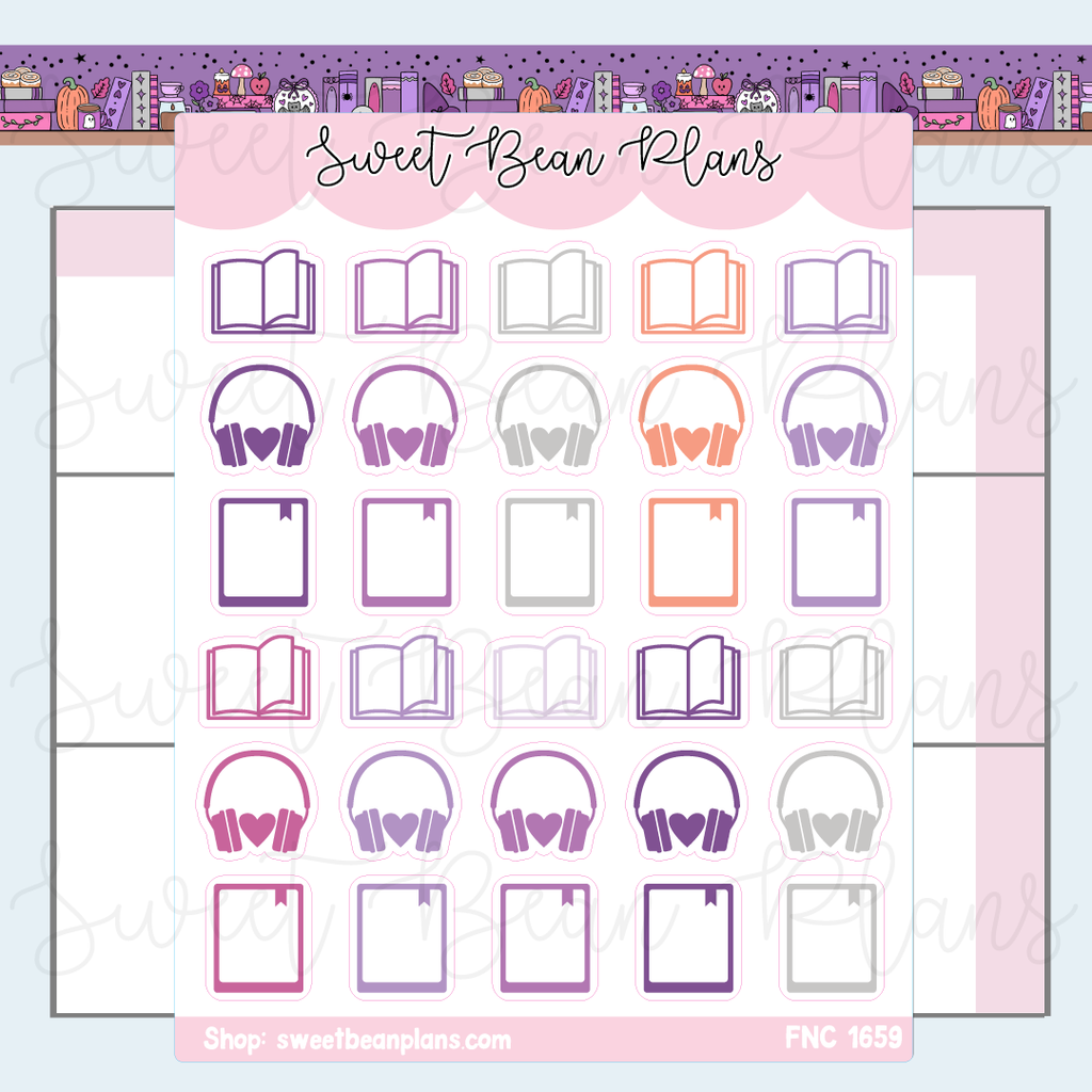 October 2026 Reading Format Stickers | Fnc 1659