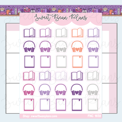 October 2026 Reading Format Stickers | Fnc 1659