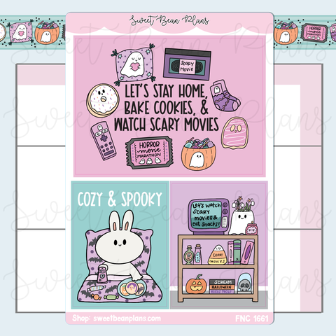 Cozy & Spooky Large Stickers | Fnc 1661
