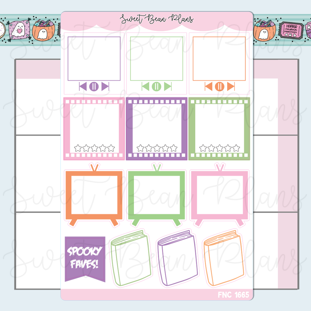 Halloween Favorites Journaling Stickers | Fnc 1665
