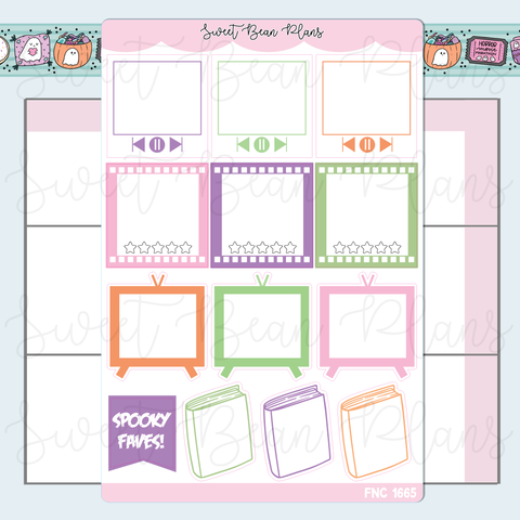 Halloween Favorites Journaling Stickers | Fnc 1665