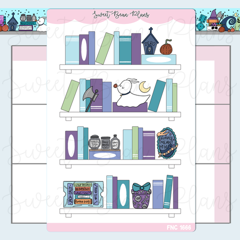 NBC Bookshelves Vinyl Stickers | Fnc 1666