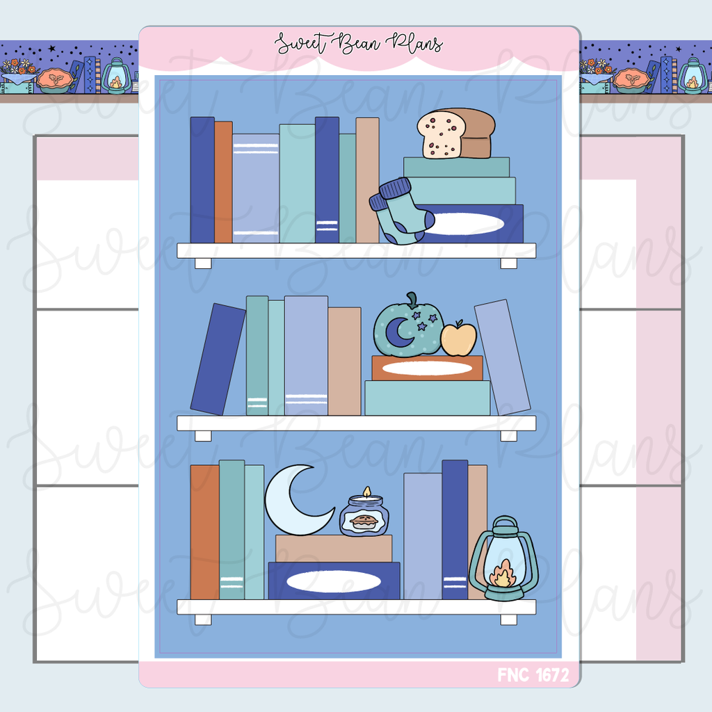November 2026 Bookshelf Sticker | Fnc 1672