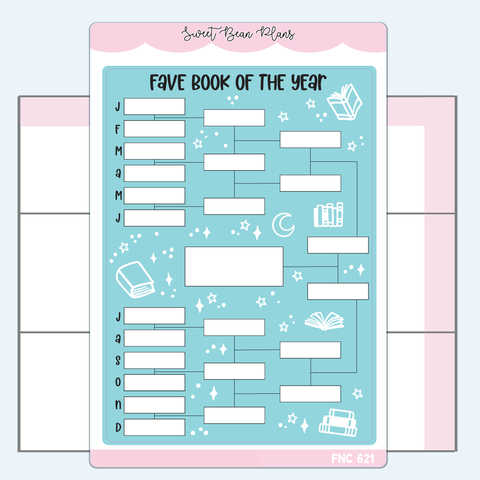 Book And Study Stickers, Reading Tracker, Planner Stickers