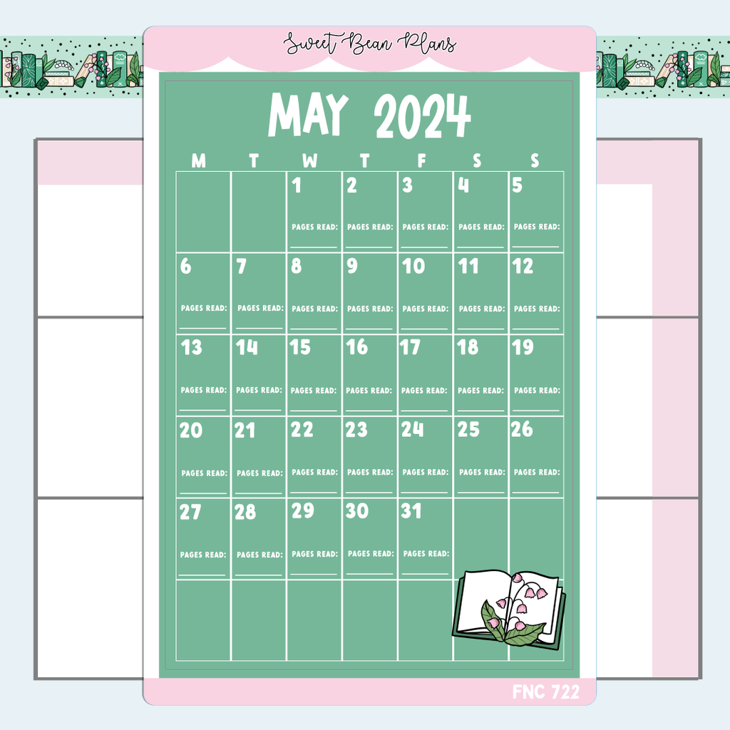 May Reading Calendar Large Vinyl Planner Stickers | Fnc 722 – Sweet Bean Plans may-reading-calendar-large-vinyl-planner-stickers-fnc-722-sweet-bean-plans