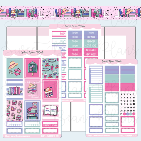 Girl Summer Hobo COUSIN Weekly Kit