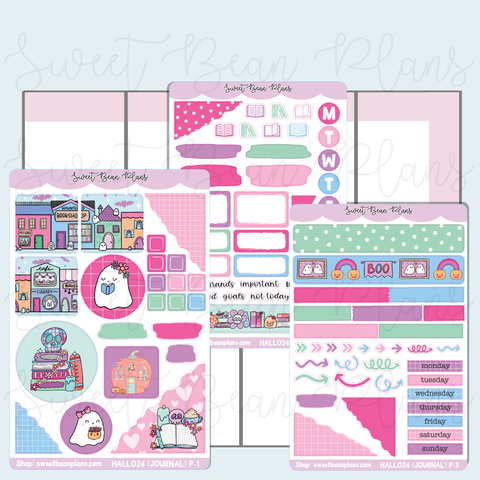 Groovy Ghosts Journaling Kit HALLO VAULT 2024