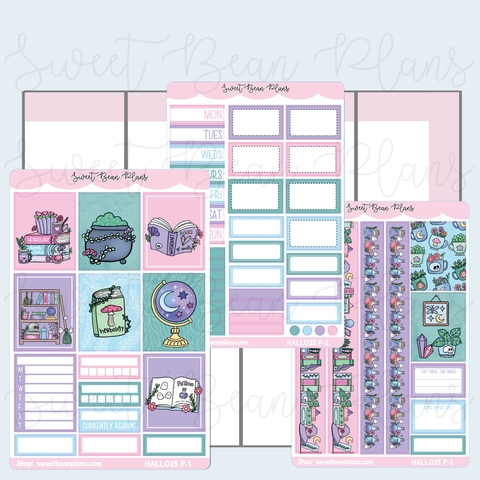 Botanical Witch VERTICAL Weekly Kit HALLO VAULT 2025