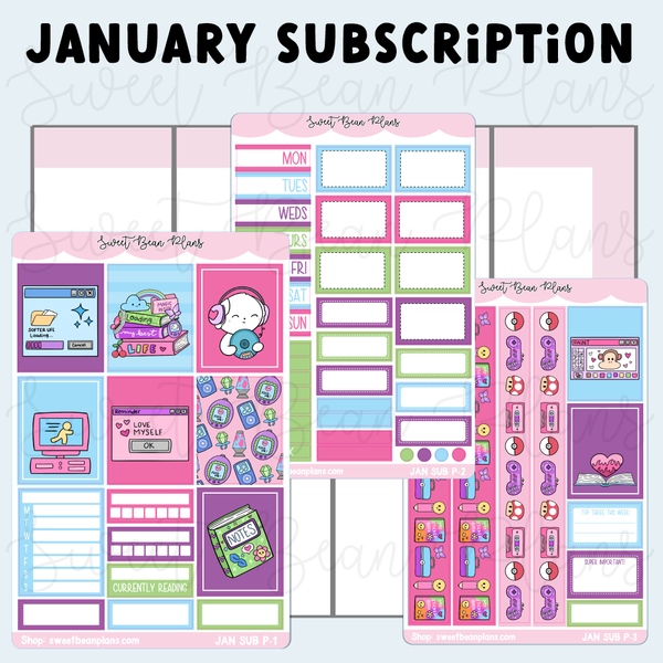 SBP Washi + Sticker Subscription