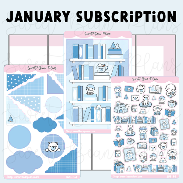 SBP Washi + Sticker Subscription