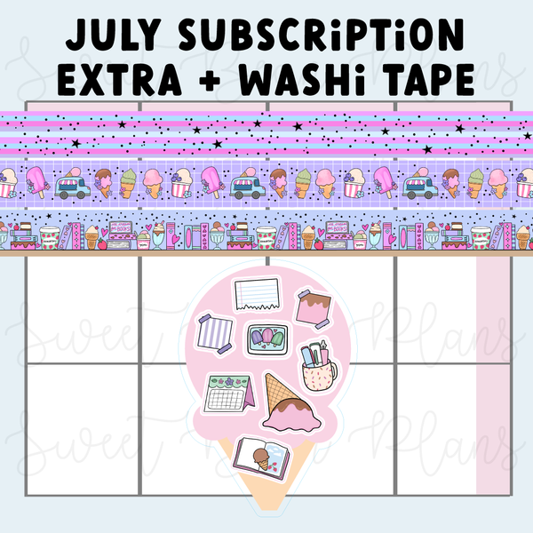 SBP Washi + Sticker Subscription