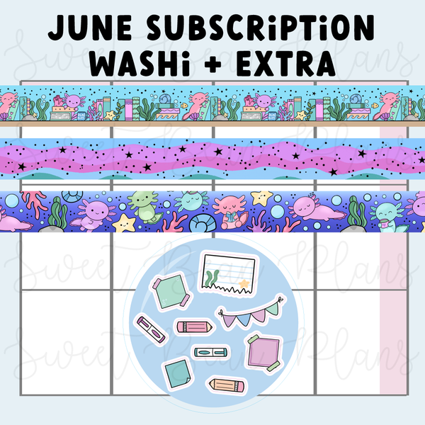 SBP Washi + Sticker Subscription