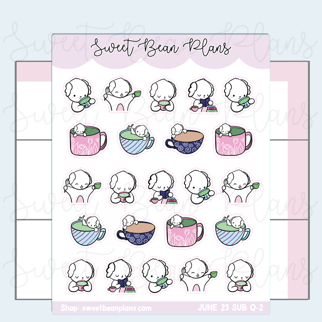 June 2023 Bean Stickers | VAULT23 Q-2