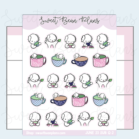 June 2023 Bean Stickers | VAULT23 Q-2