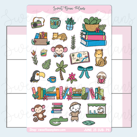 June 2025 Doodles Stickers | VAULT25 P-6
