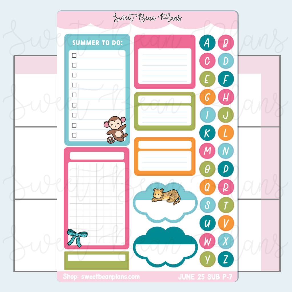 June 2025 Journaling Stickers | VAULT25 P-7