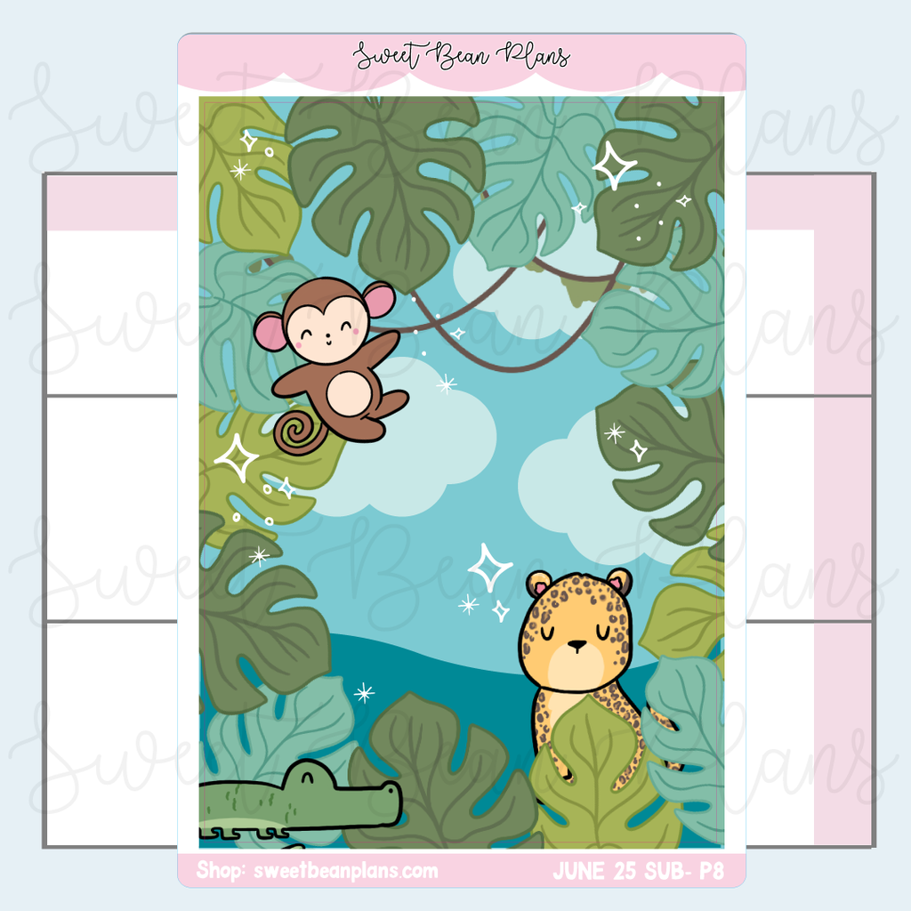 June 2025 Large Sticker | VAULT25 P-8