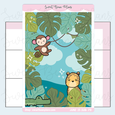 June 2025 Large Sticker | VAULT25 P-8